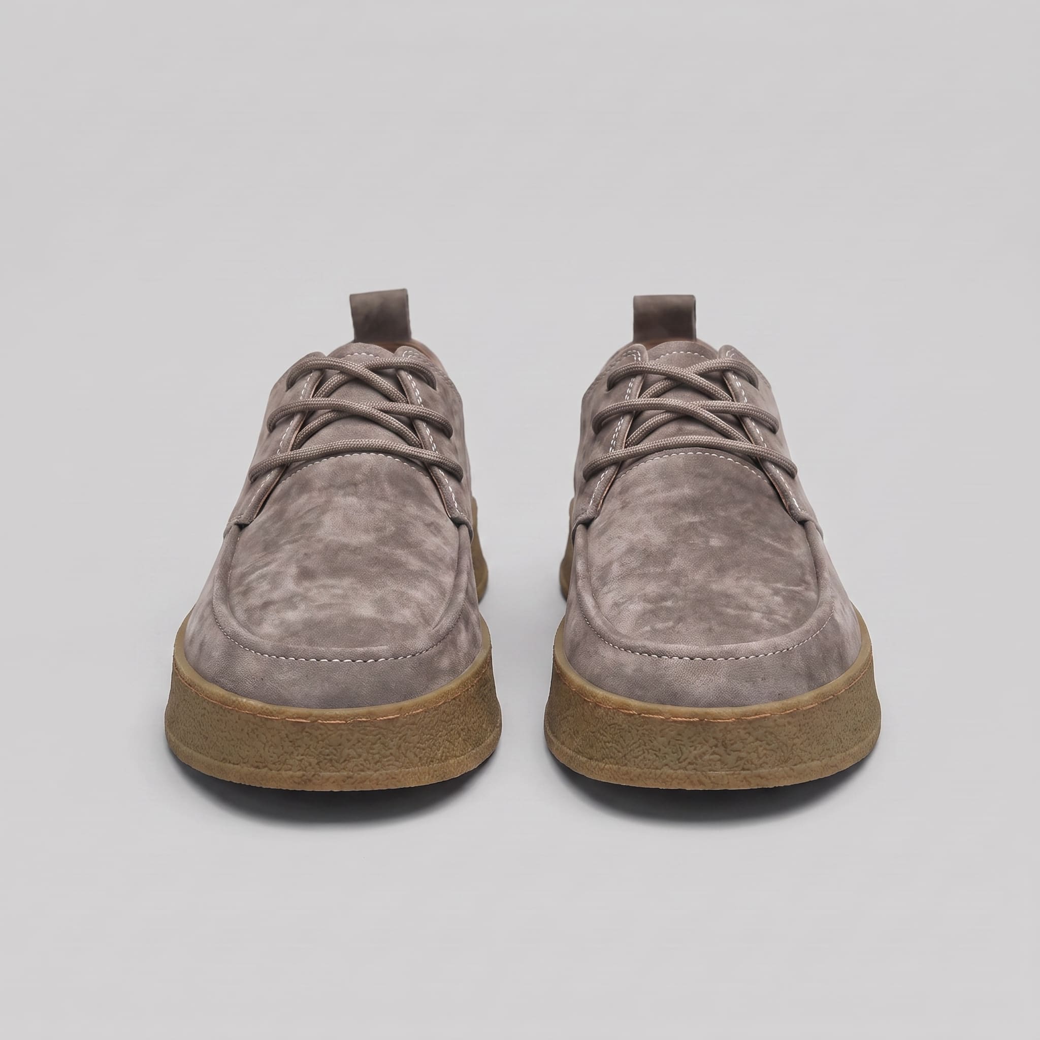 Enrique Faux Suede Lace-Up Casual Shoes_2
