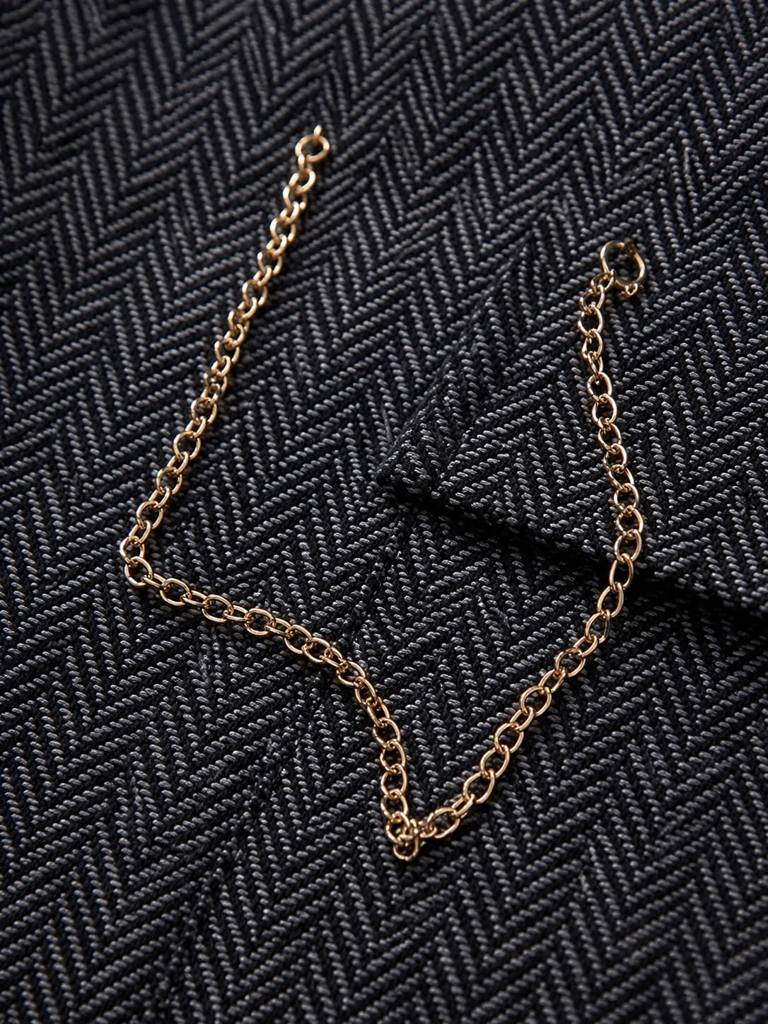 Lucian Herringbone Tailored Waistcoat_6
