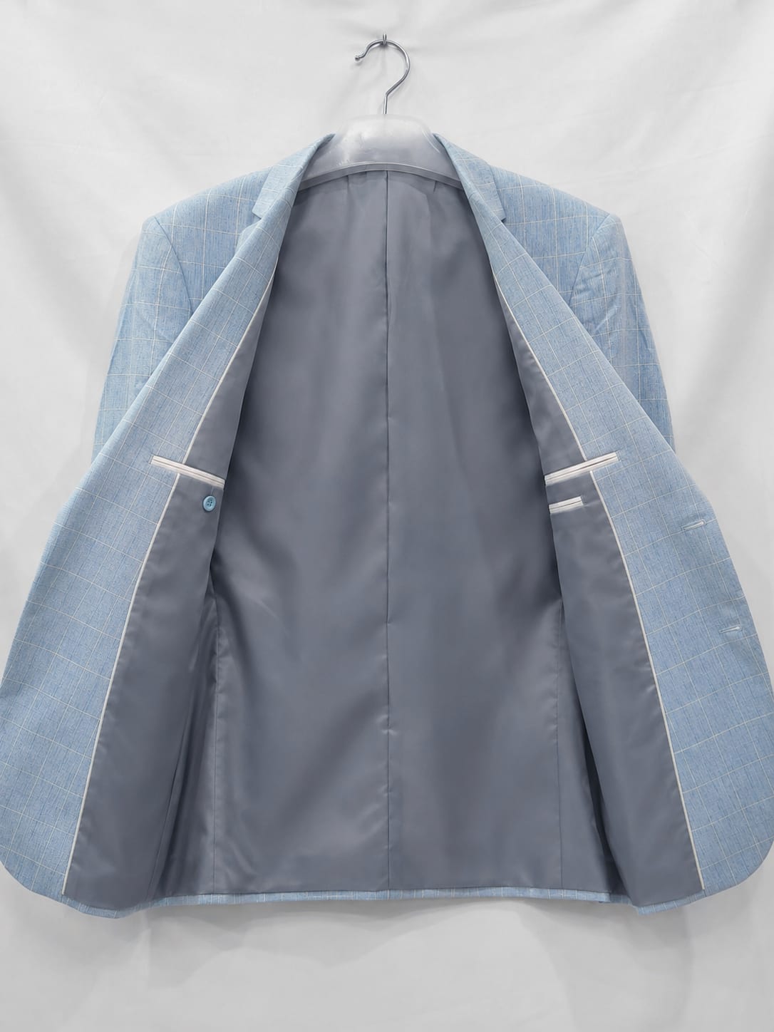 Anders Tailored Windowpane Check Blazer_5