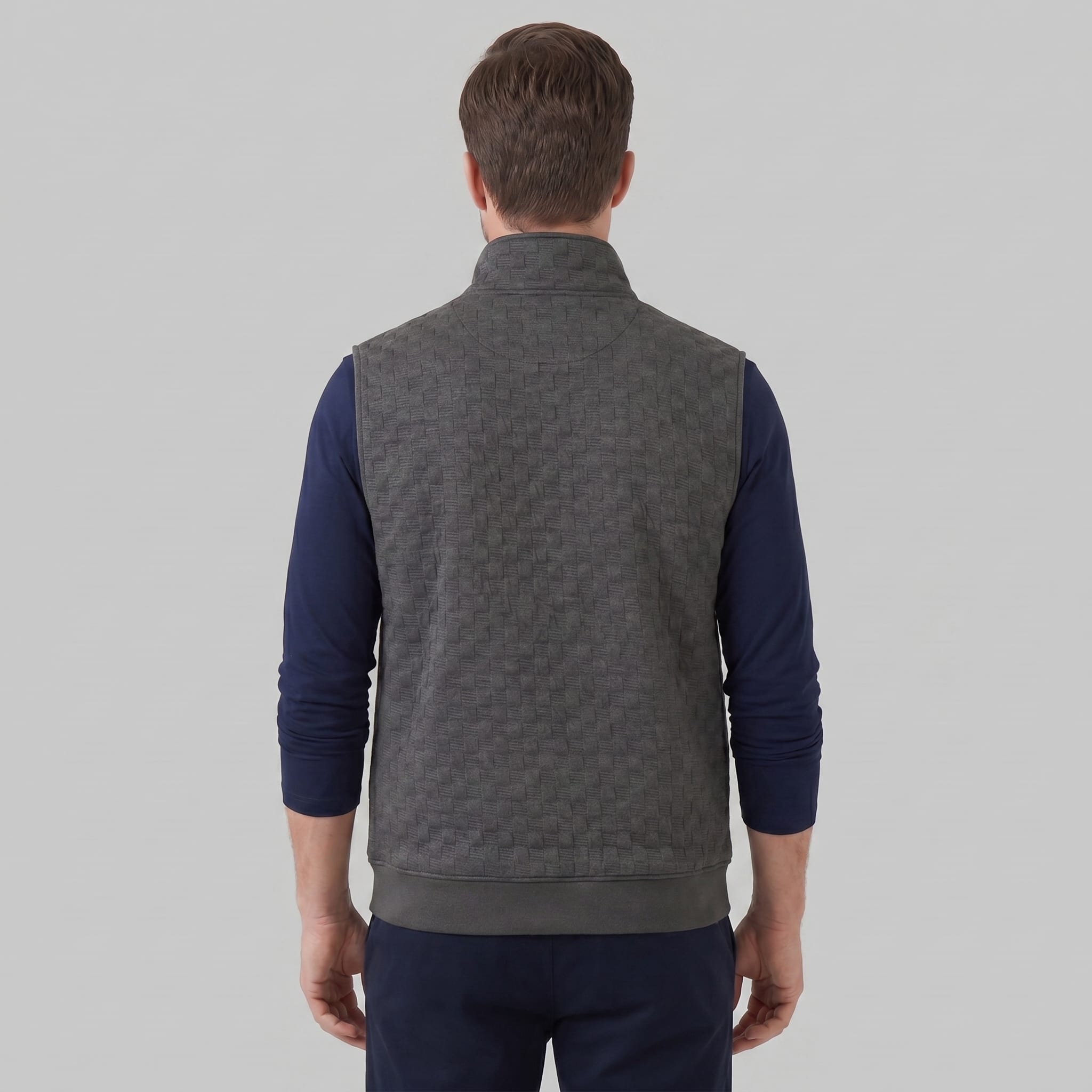 Callum Textured Knit Zip Vest_3