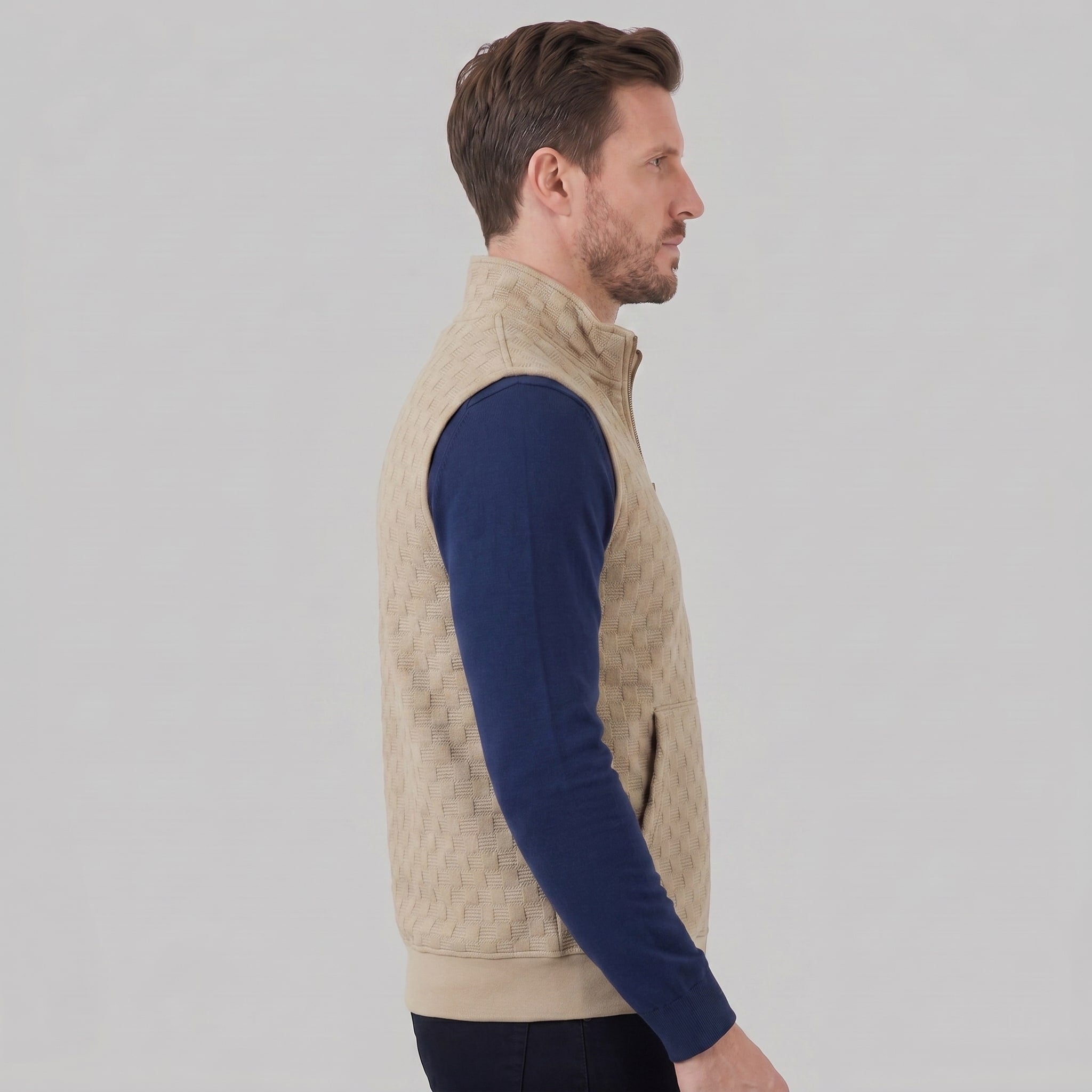 Callum Textured Knit Zip Vest_7