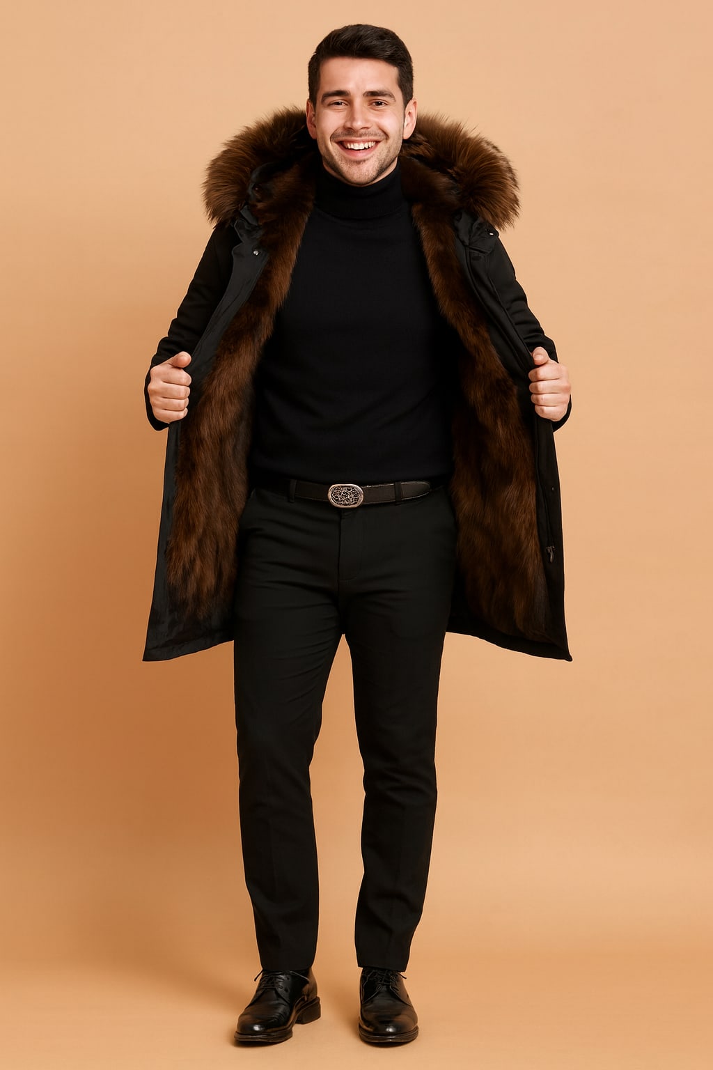 Denton Faux Fur Hooded Winter Parka_4