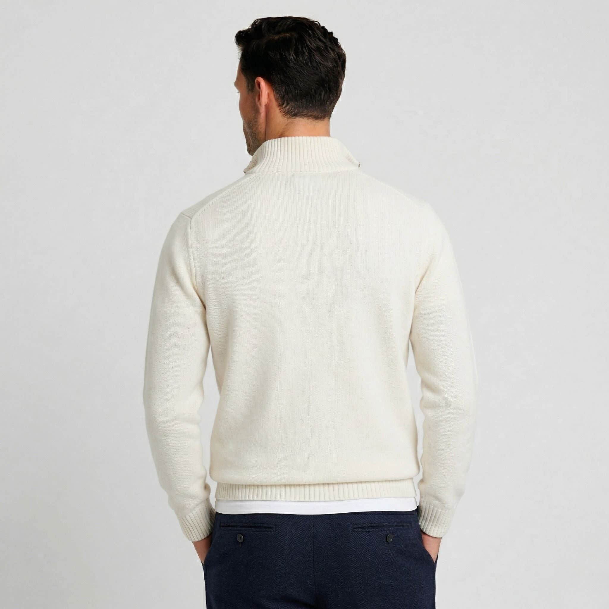 August Zip Up Knit Sweater_7