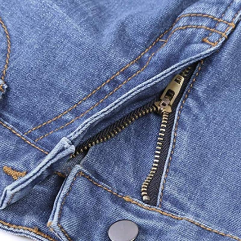 Flora Mid Rise Stretch Flared Jeans_7