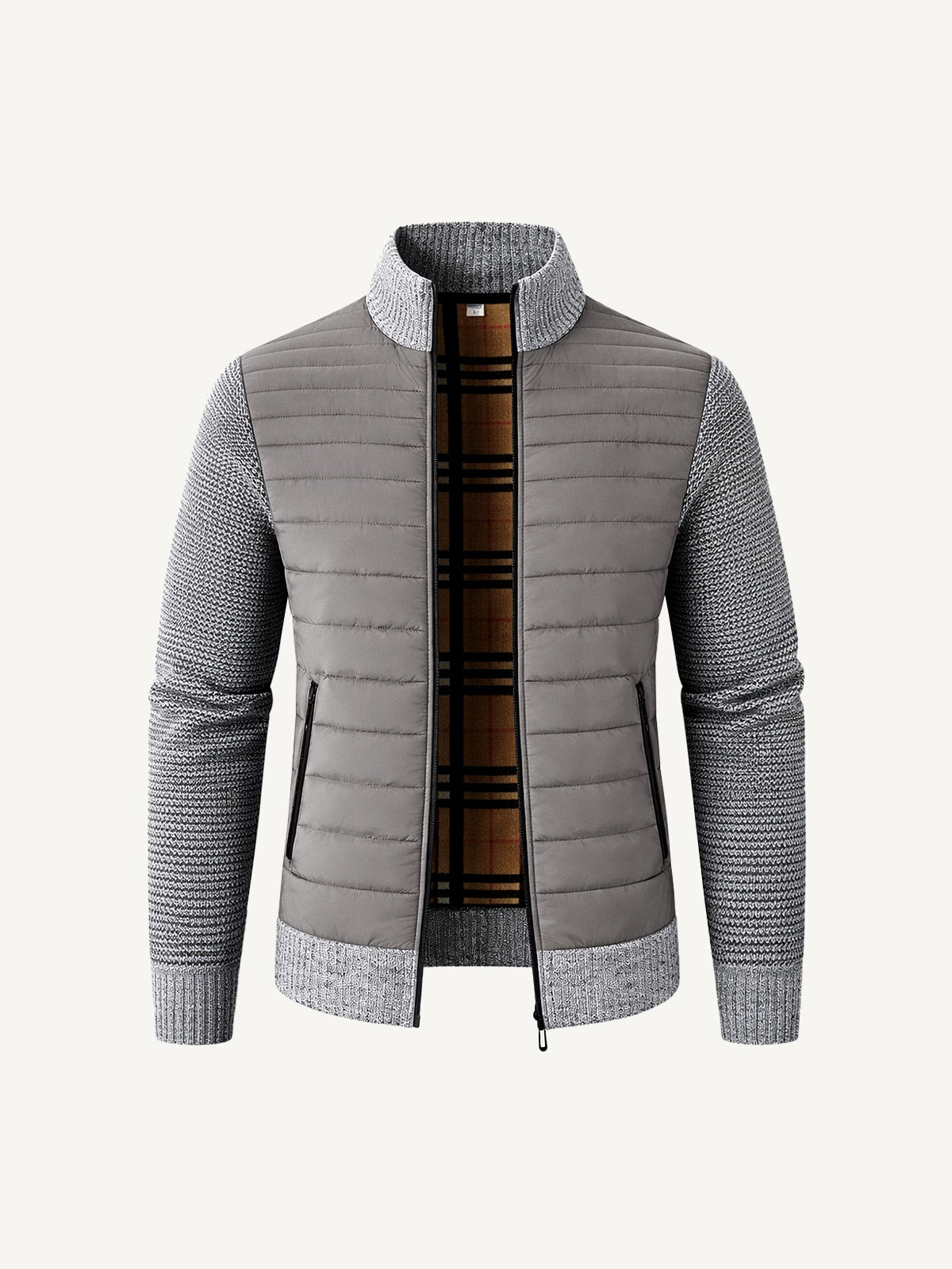 Corey Quilted Knit Sleeve Jacket_10