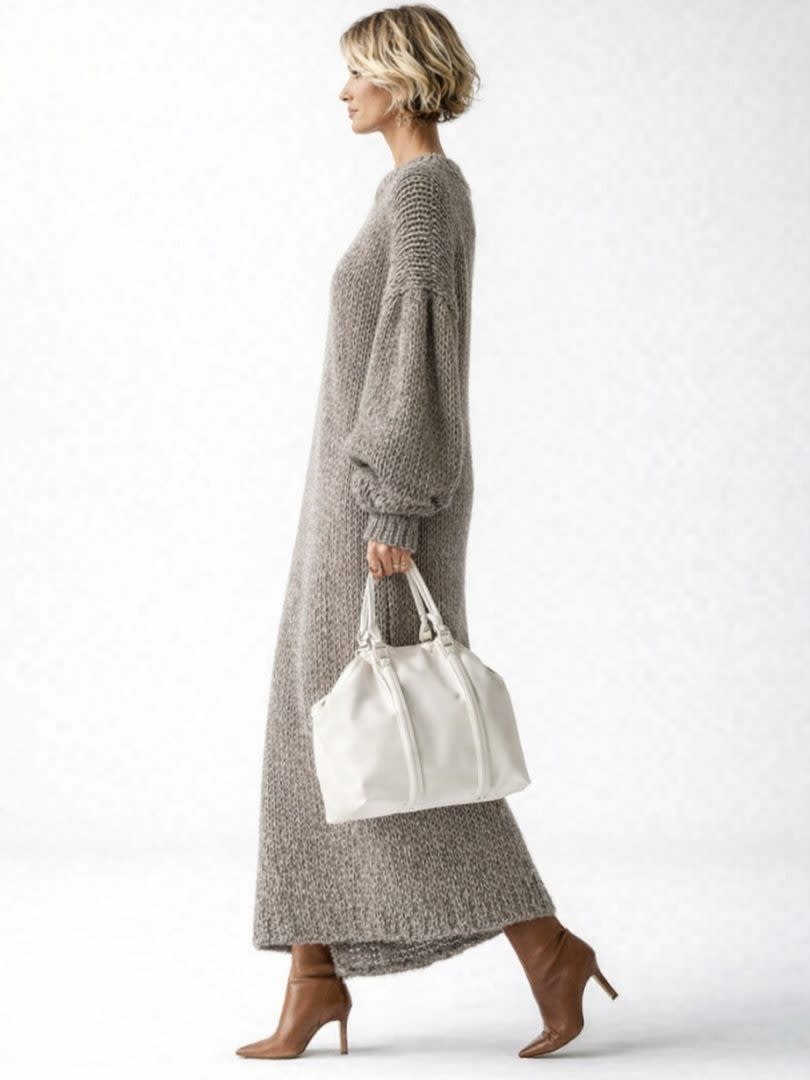 Chiara Chunky Knit Maxi Sweater Dress_2