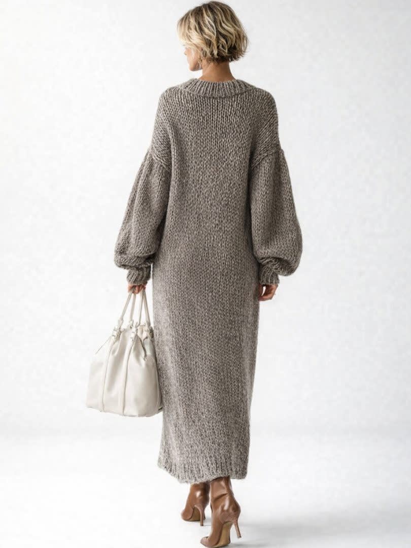 Chiara Chunky Knit Maxi Sweater Dress_3