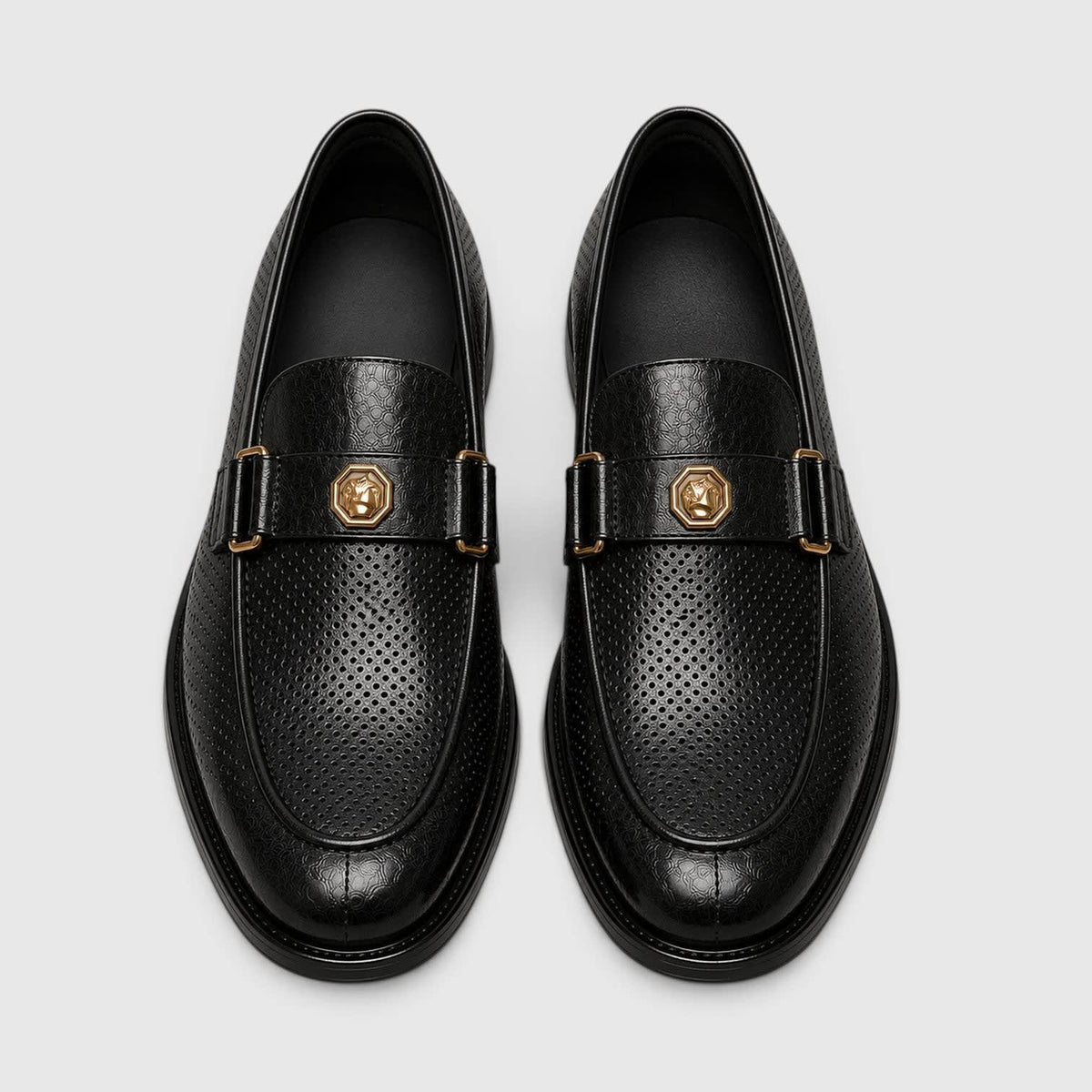 Logan Perforated Slip-On Loafers_3