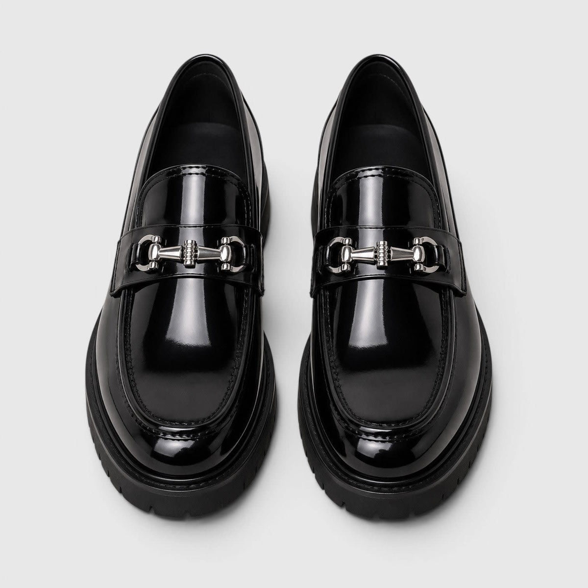 Julian Chunky Sole Horsebit Loafers_7