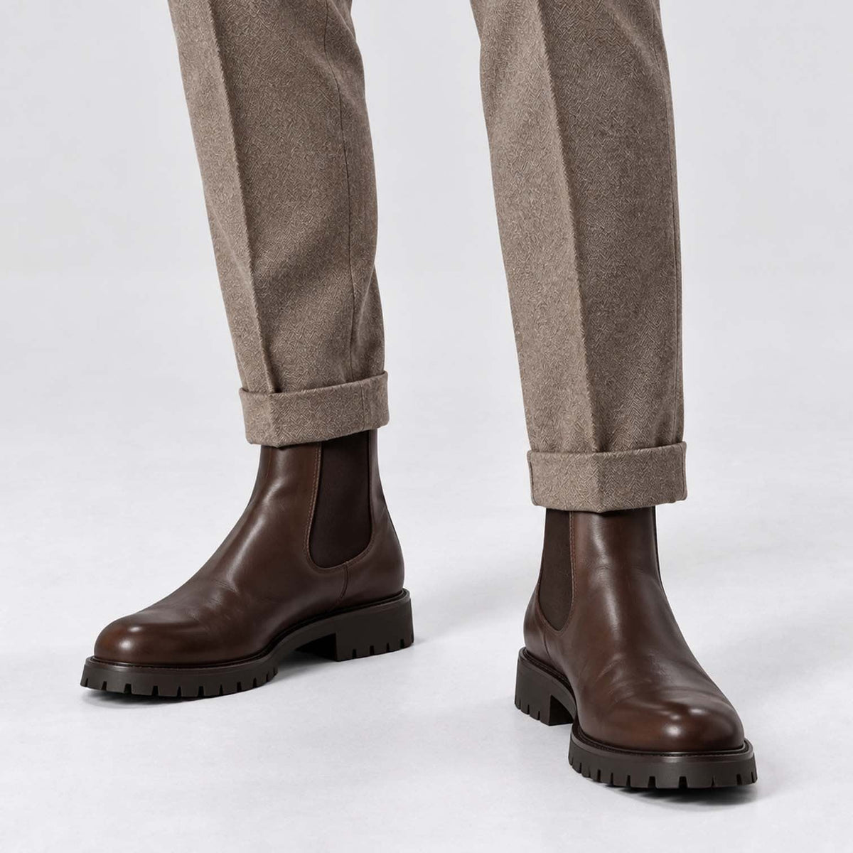Nolan Suede Lug Sole Chelsea Boots_30