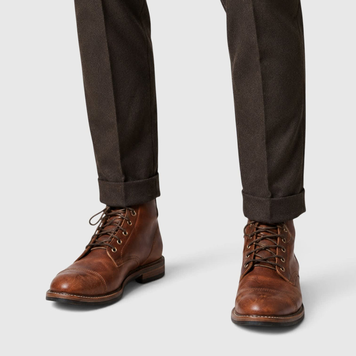 Hudson Leather Cap Toe Boots_4