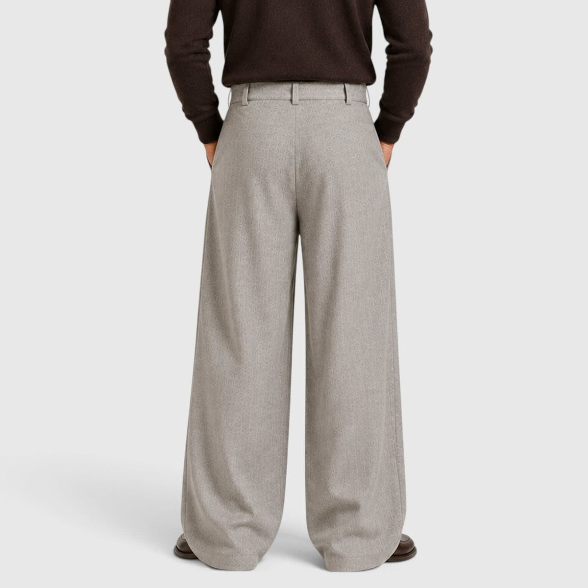 Sergio Belted Wide Leg Trousers_13