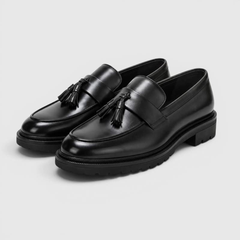 Carter Leather Tassel Loafers_1