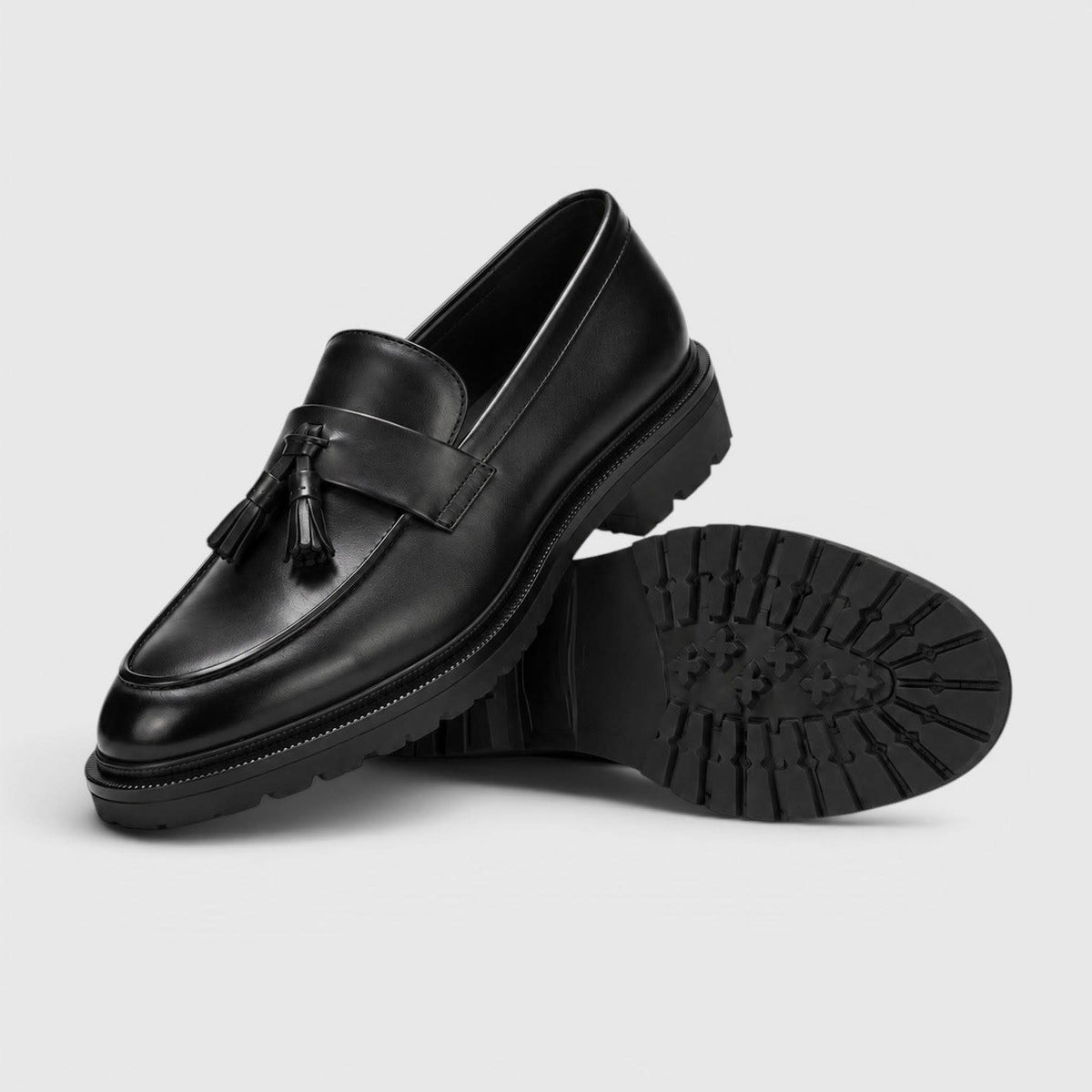 Carter Leather Tassel Loafers_4