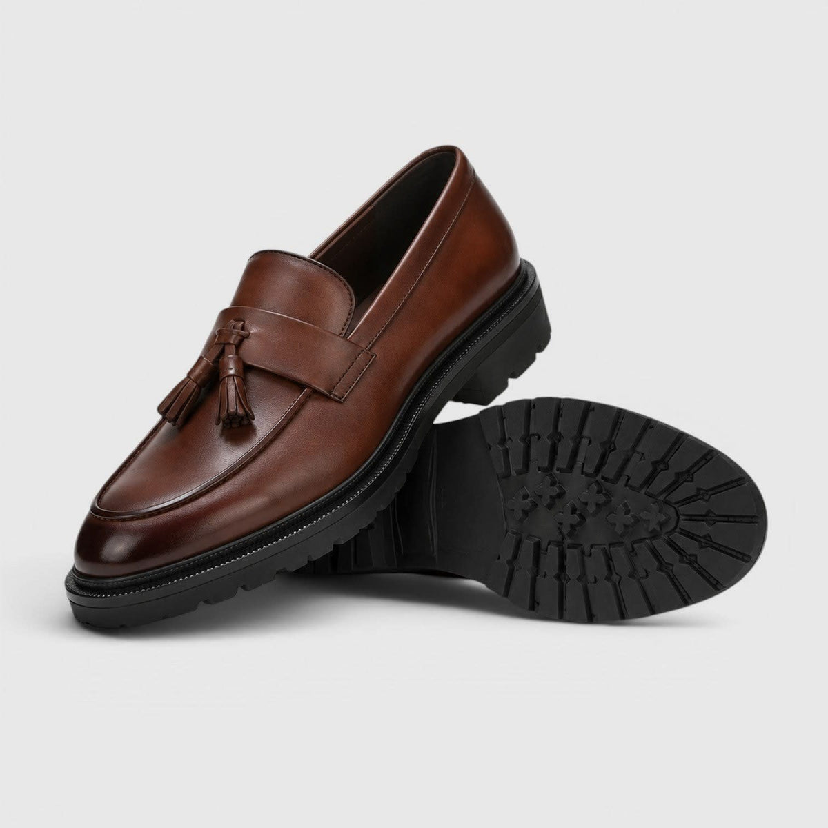 Carter Leather Tassel Loafers_8