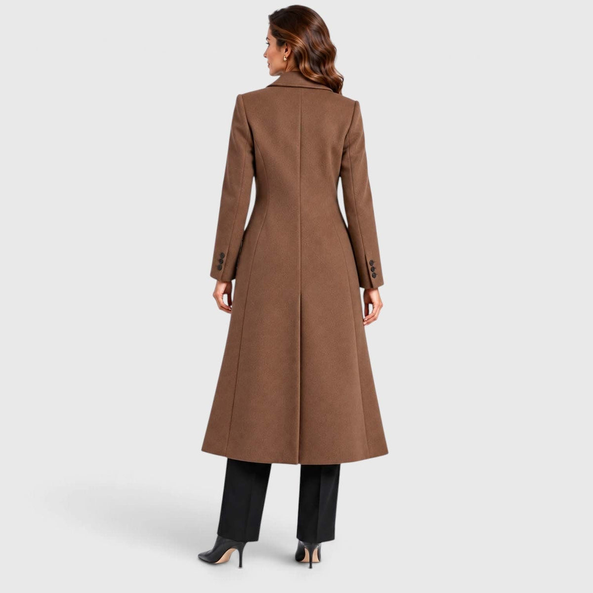 Katrina Long Tailored Wool Blend Coat_7