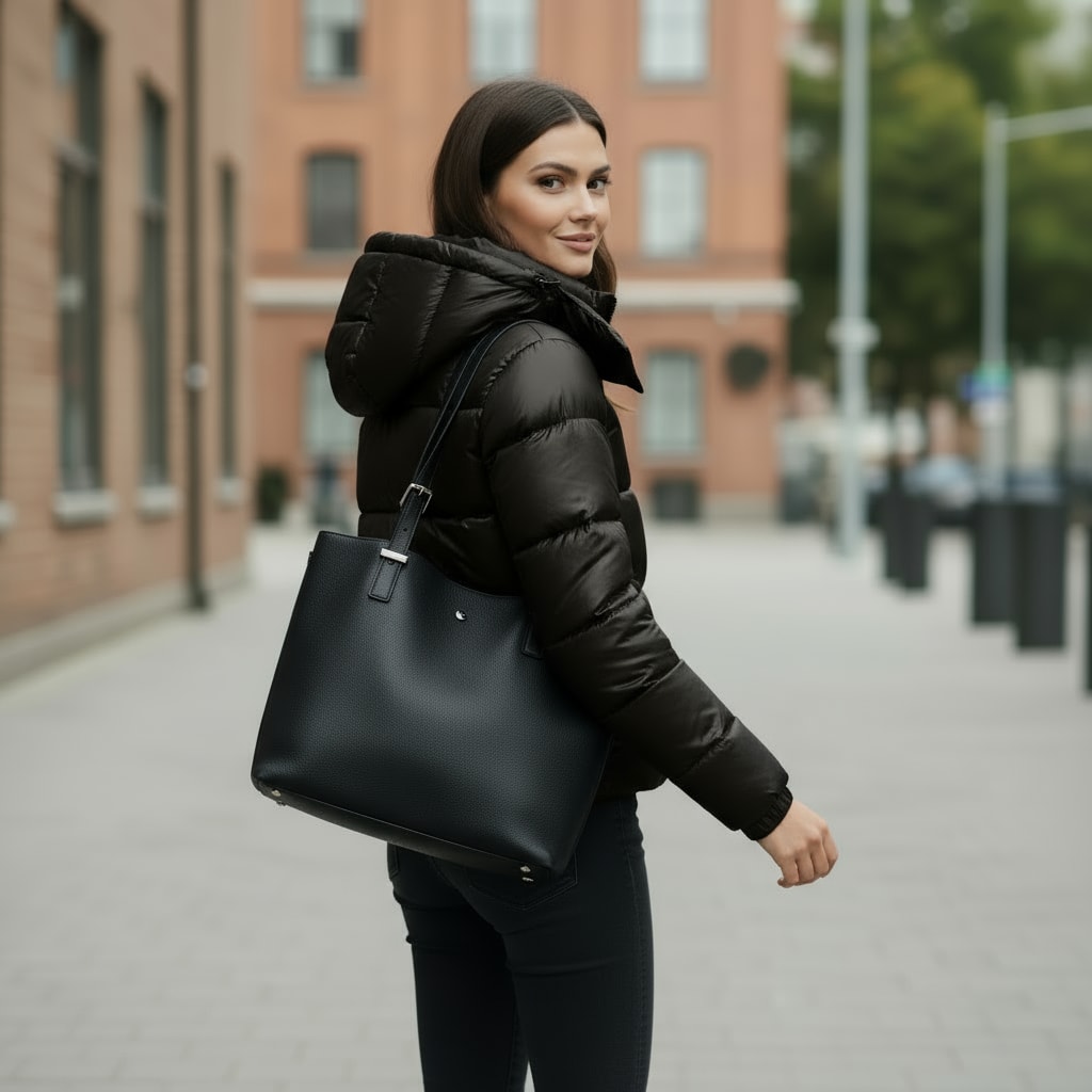 Brielle Water Repellent Hooded Puffer Jacket_7
