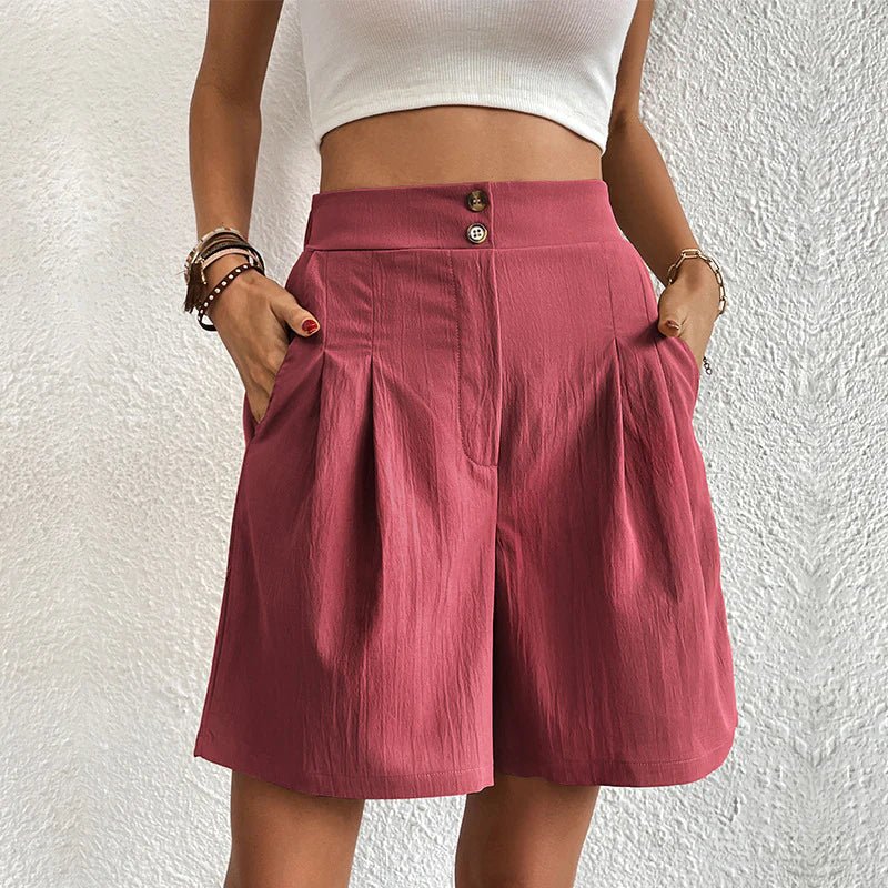 Claire Sullivan Breathable Wide Leg Shorts