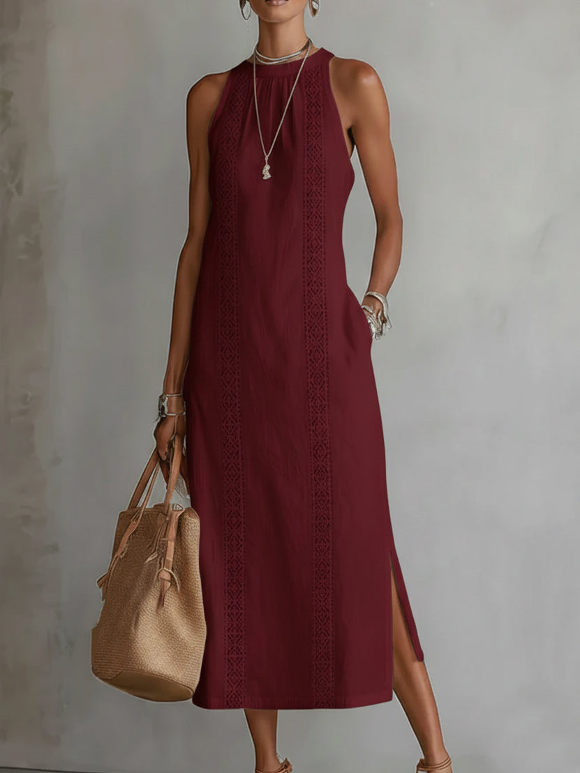 Sophia Grace Sleeveless Midi Dress