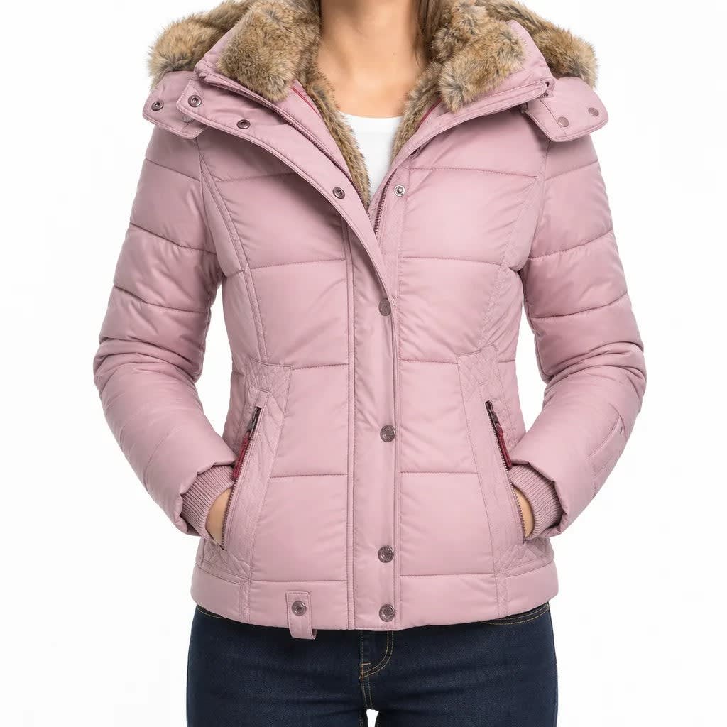 Anna Faux Fur Hooded Puffer Coat_6