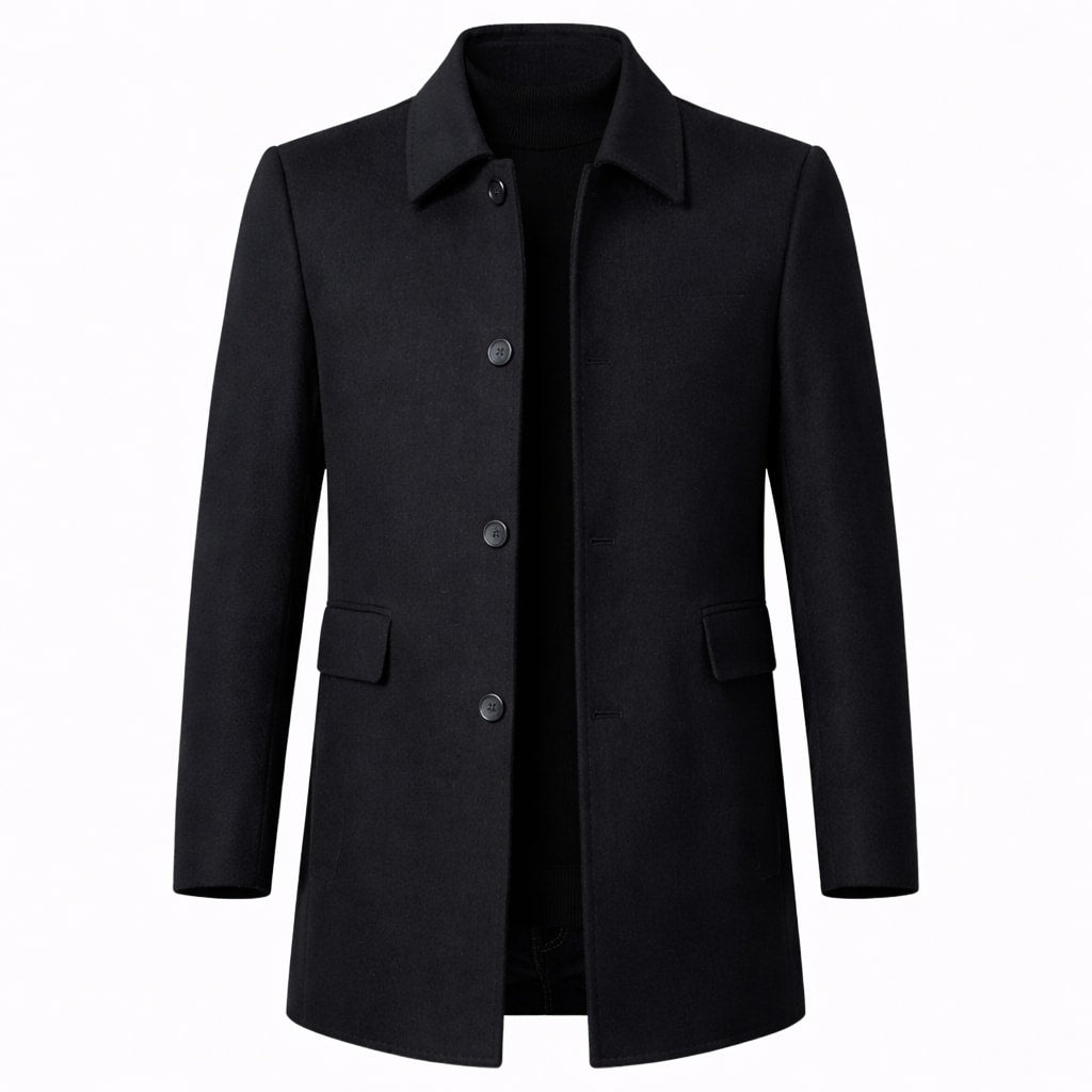 Finnian Wool Blend Overcoat_2
