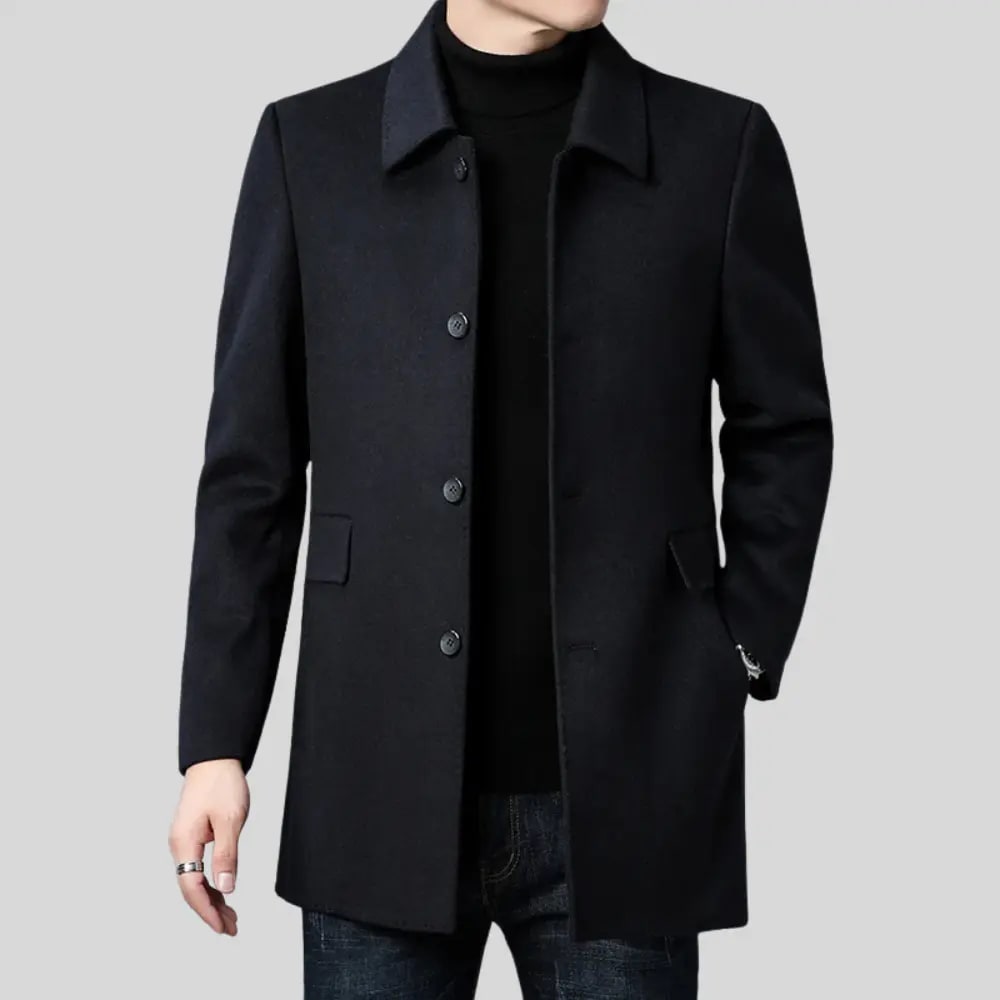 Finnian Wool Blend Overcoat_3