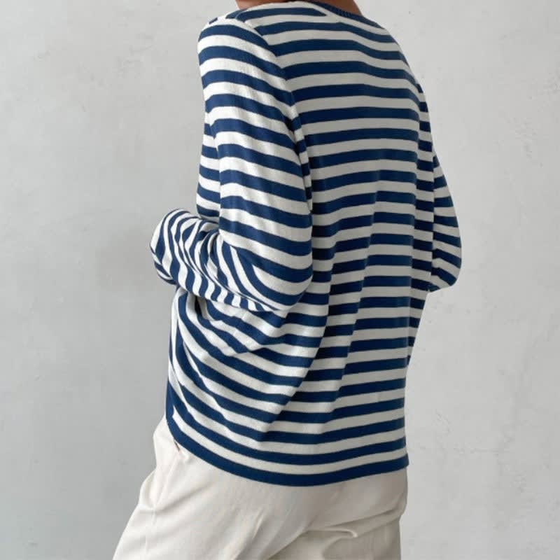 Hermine Striped Crew Neck Sweater_3