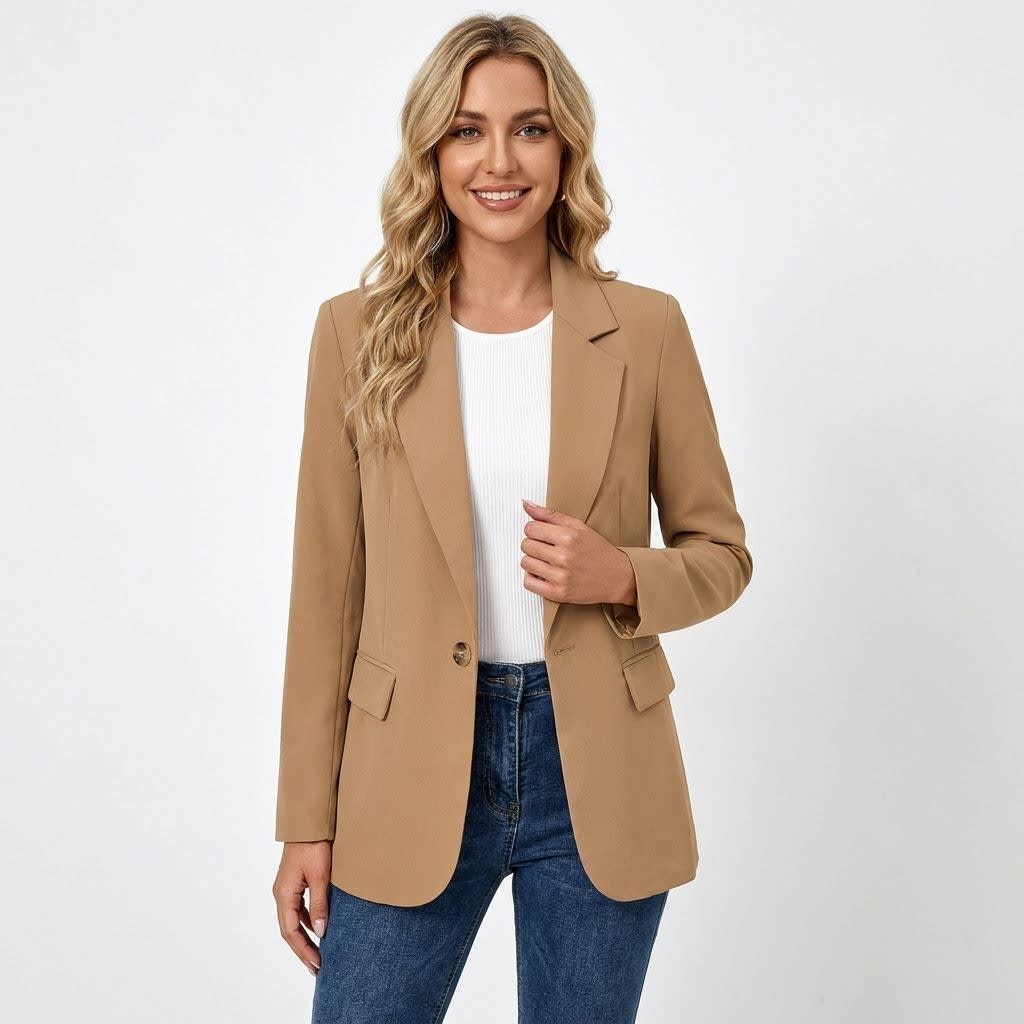 Caelia Single Breasted Tailored Blazer_3