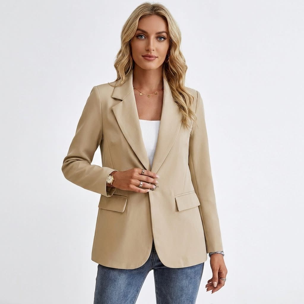 Caelia Single Breasted Tailored Blazer_4