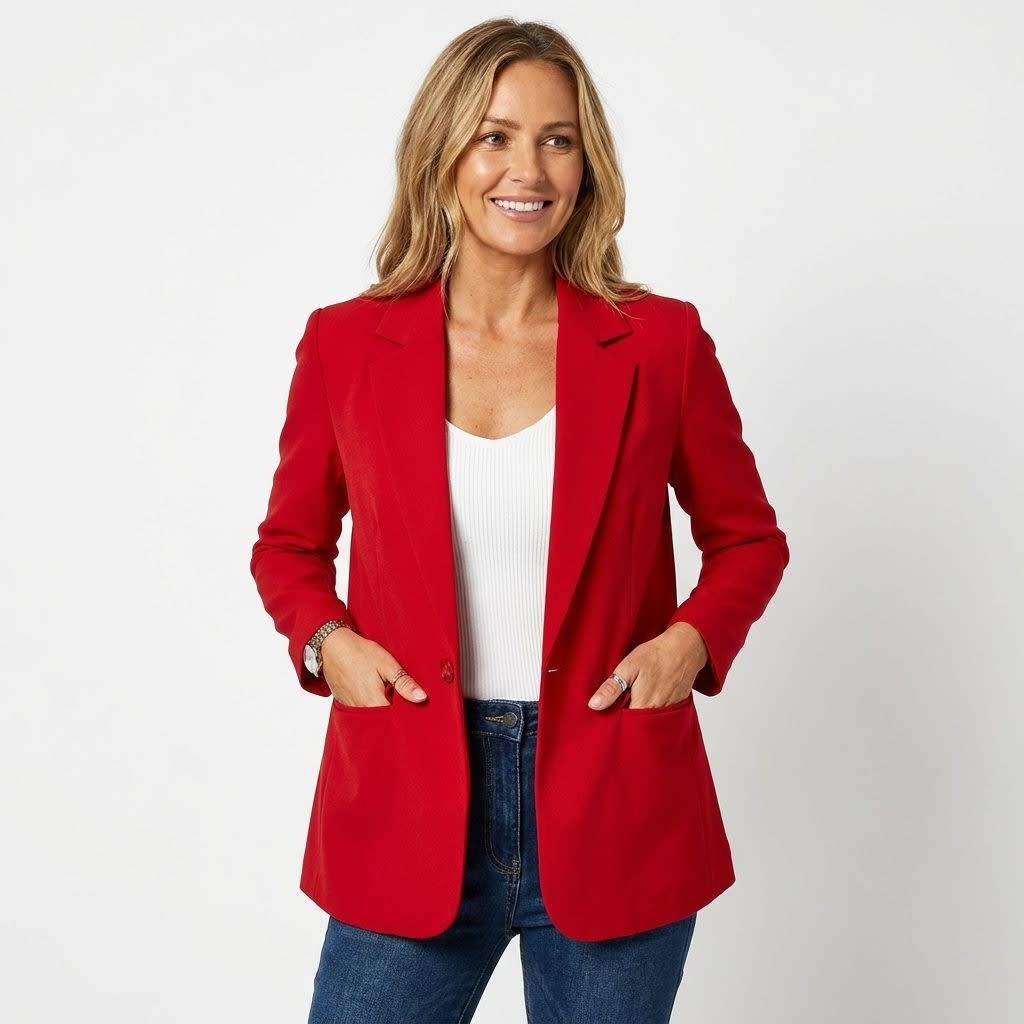 Caelia Single Breasted Tailored Blazer_5