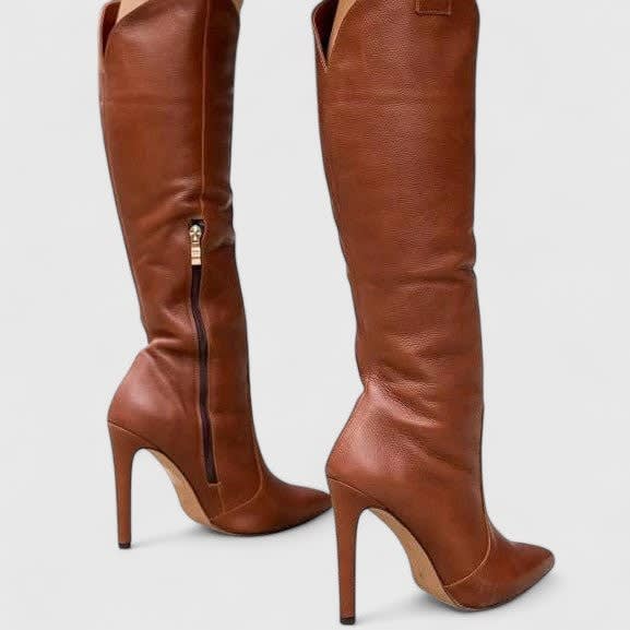 Orla Pointed Toe Knee High Boots_3