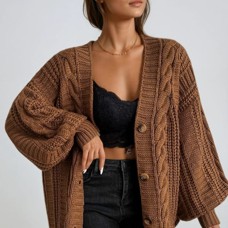 Adalyn Oversized Cable Knit Cardigan_1