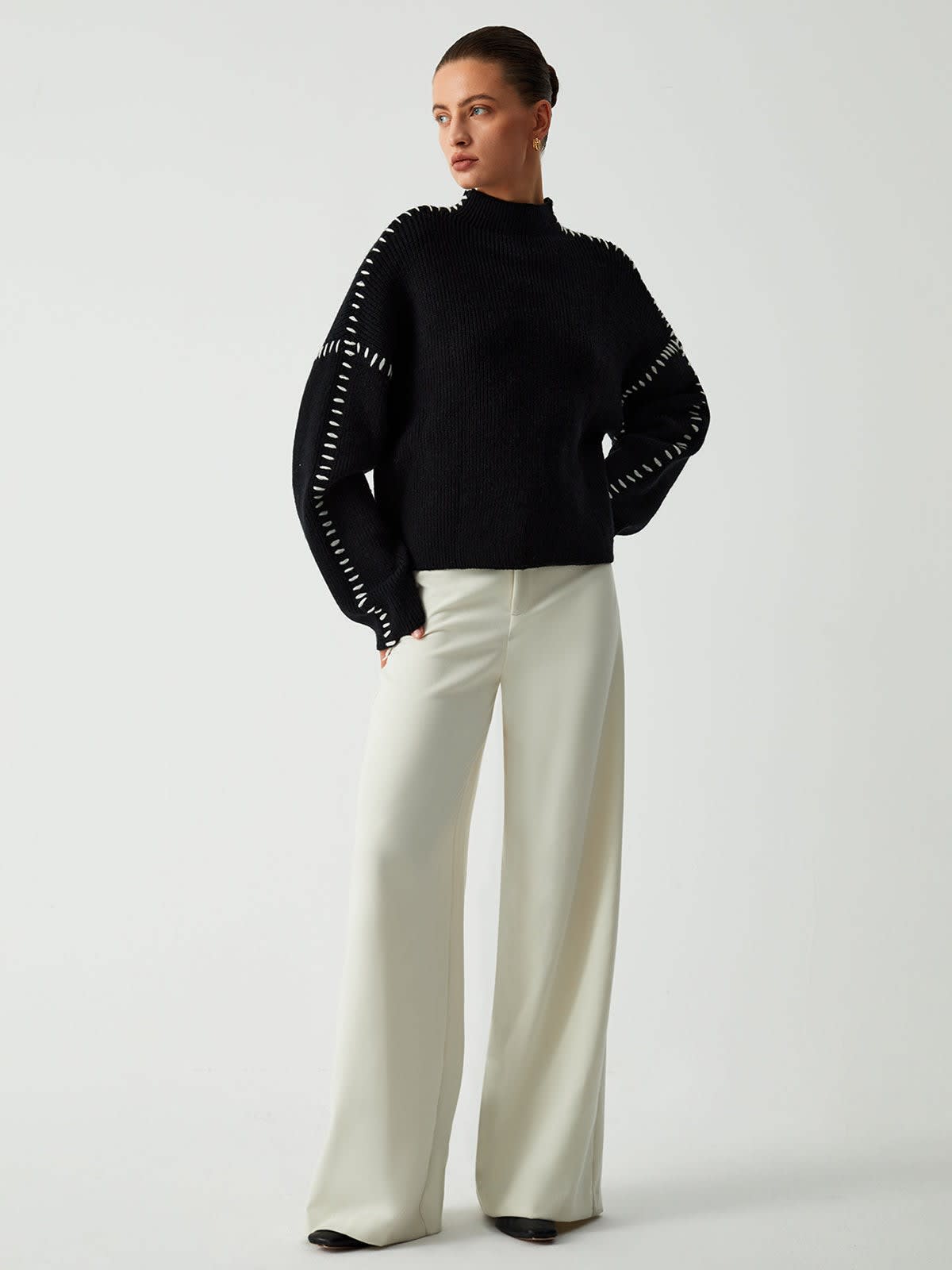 Brinley Whipstitch Mock Neck Sweater_4