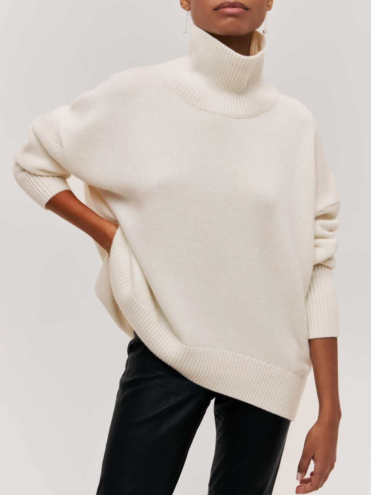 Braelyn Oversized Turtleneck Sweater_6