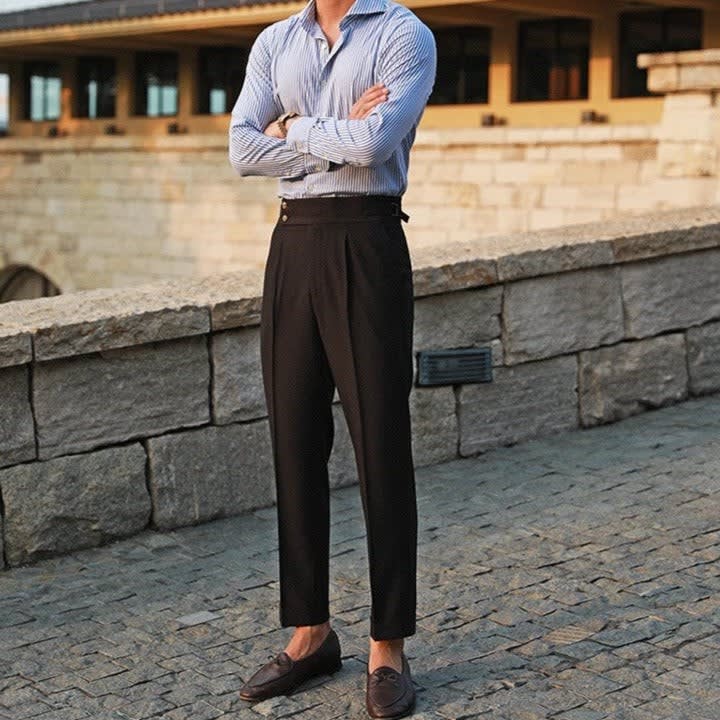 Stephen High Waist Pleated Trousers_2