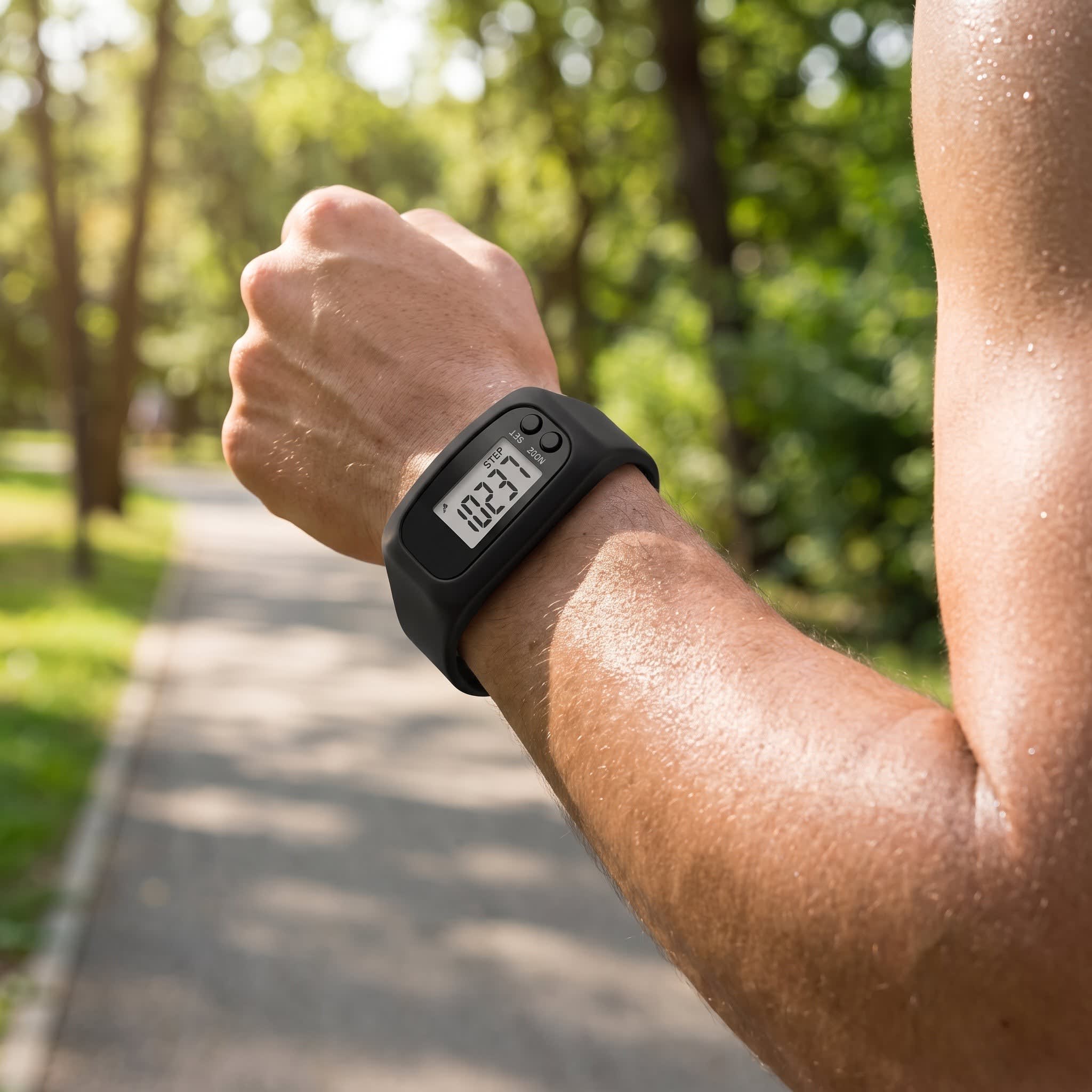 Saylor Digital Pedometer Fitness Watch_5