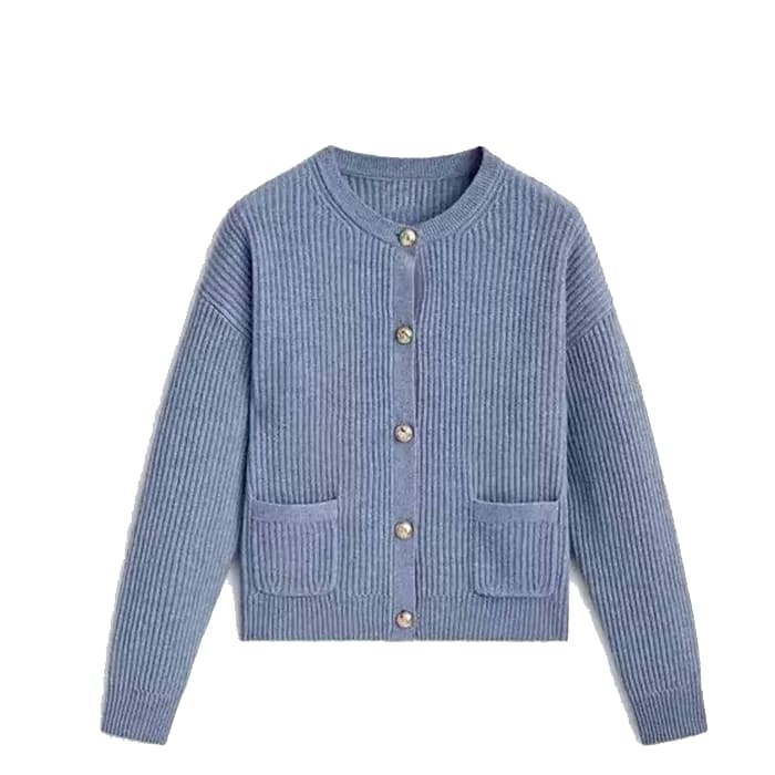 Peronne Ribbed Button Front Cardigan_7