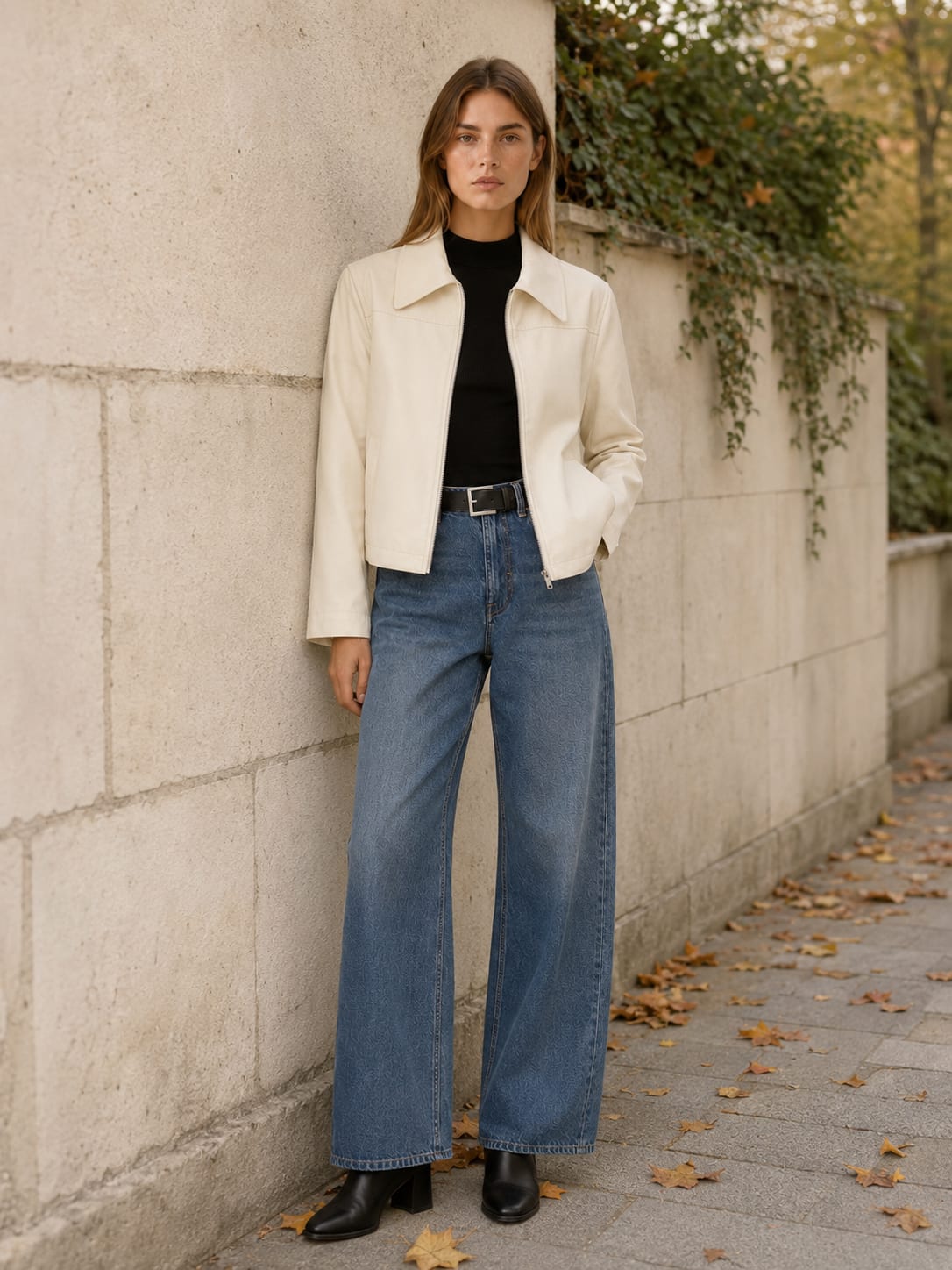 Margot Classic Zip Front Collared Jacket_5