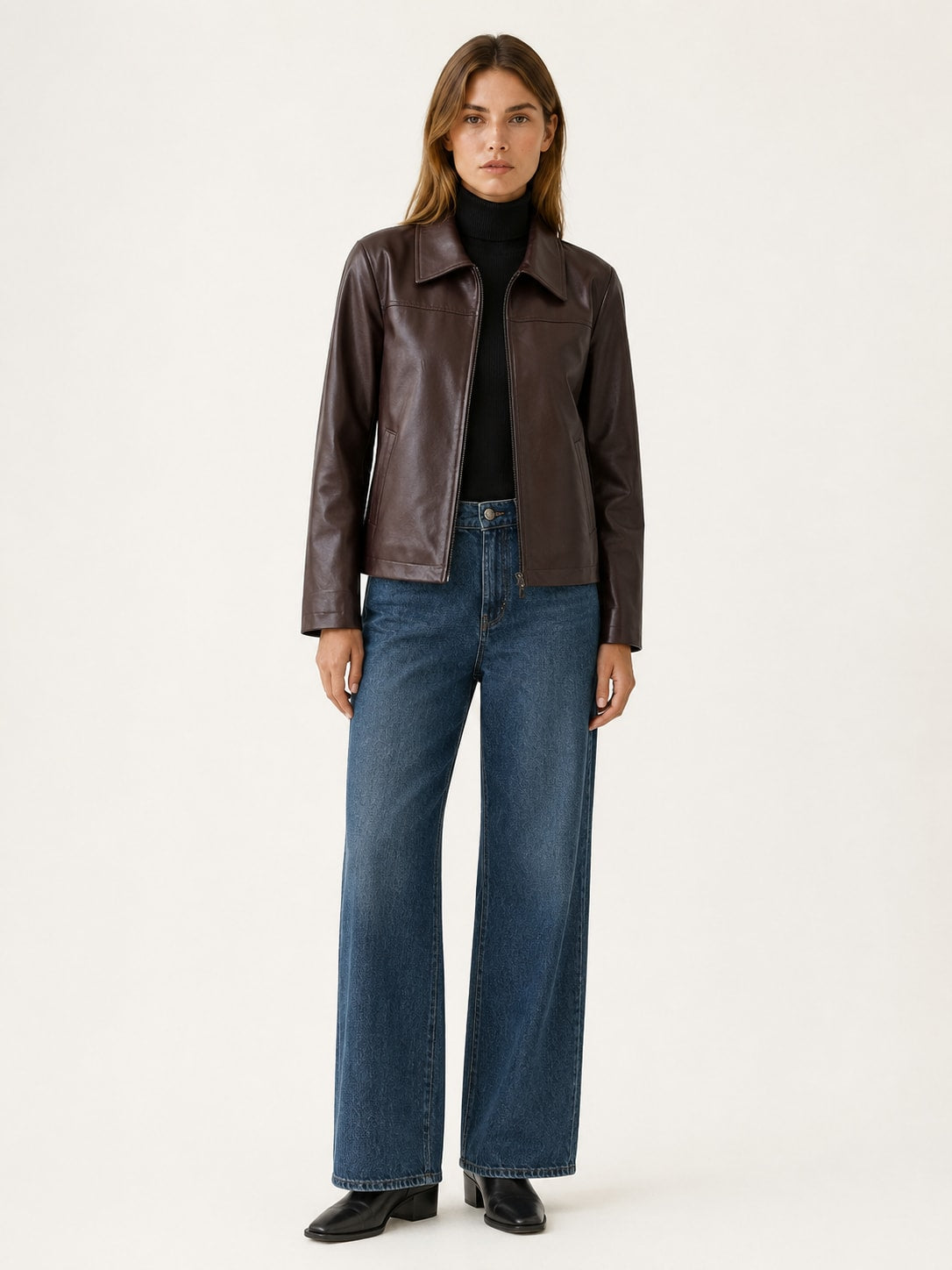 Margot Classic Zip Front Collared Jacket_6