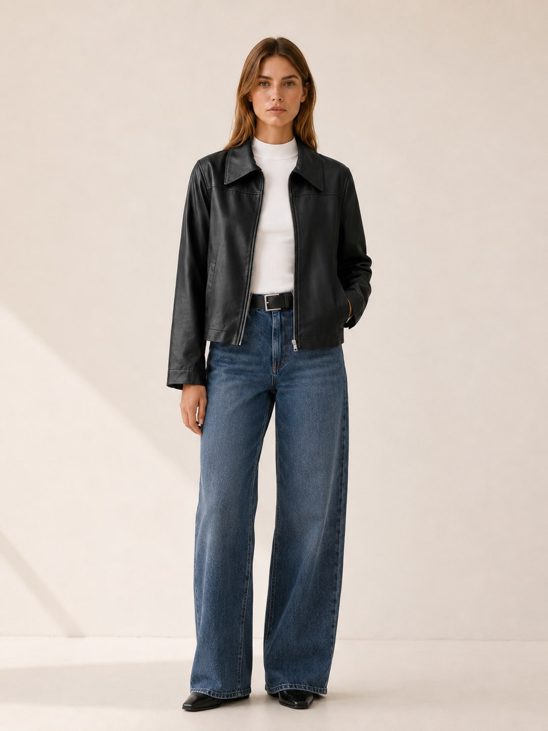 Margot Classic Zip Front Collared Jacket_7