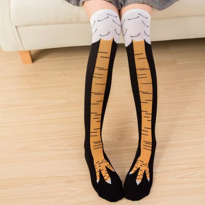 Runa Funny Chicken Claw Socks_7