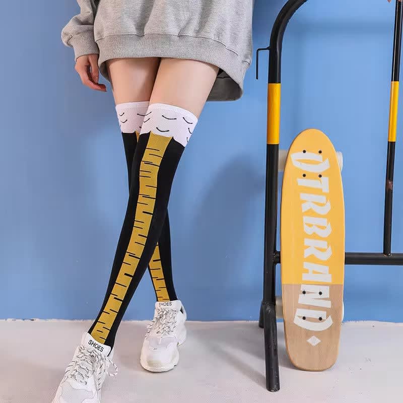 Runa Funny Chicken Claw Socks_9