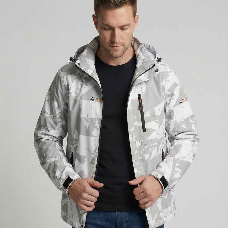 Wyatt Hooded Letter Print Ski Jacket For Winter_1