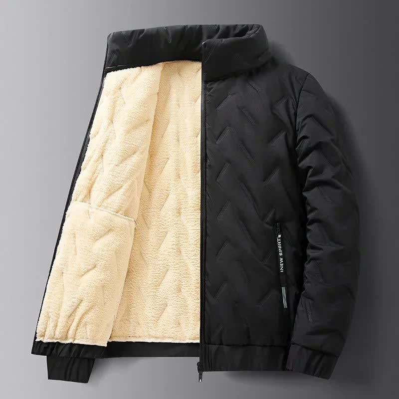 Preston Sherpa Lined Puffer Ski Jacket For Winter_1