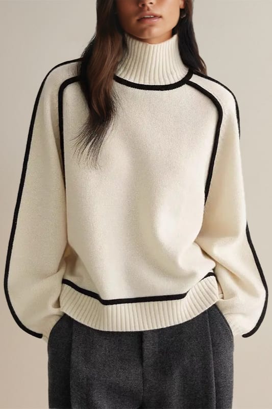 Tenley Contrast Piped Turtleneck Sweater_3