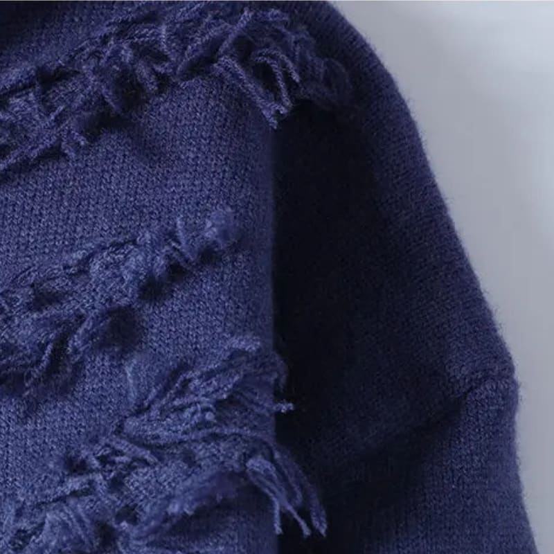 Lennox Distressed Gradient Knit Sweater_6