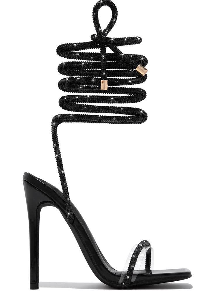 Gisele Rhinestone Lace Up Heels_11