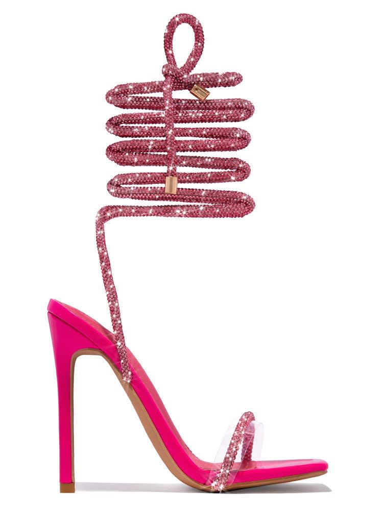 Gisele Rhinestone Lace Up Heels_15