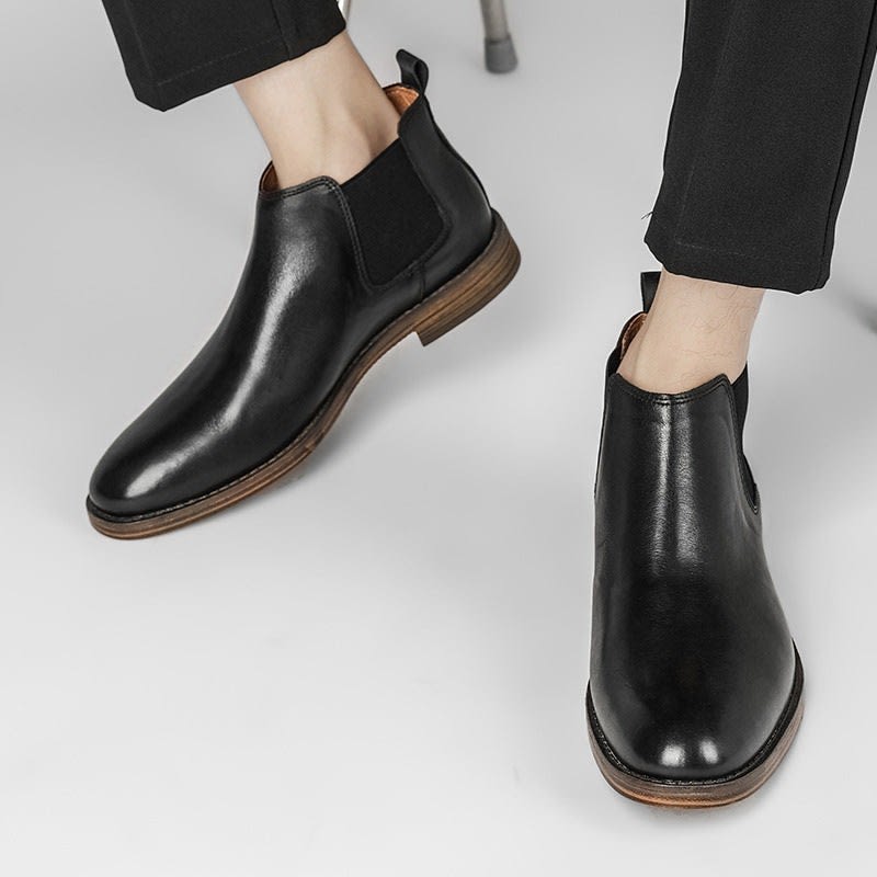 Vernon Leather Chelsea Boots_5