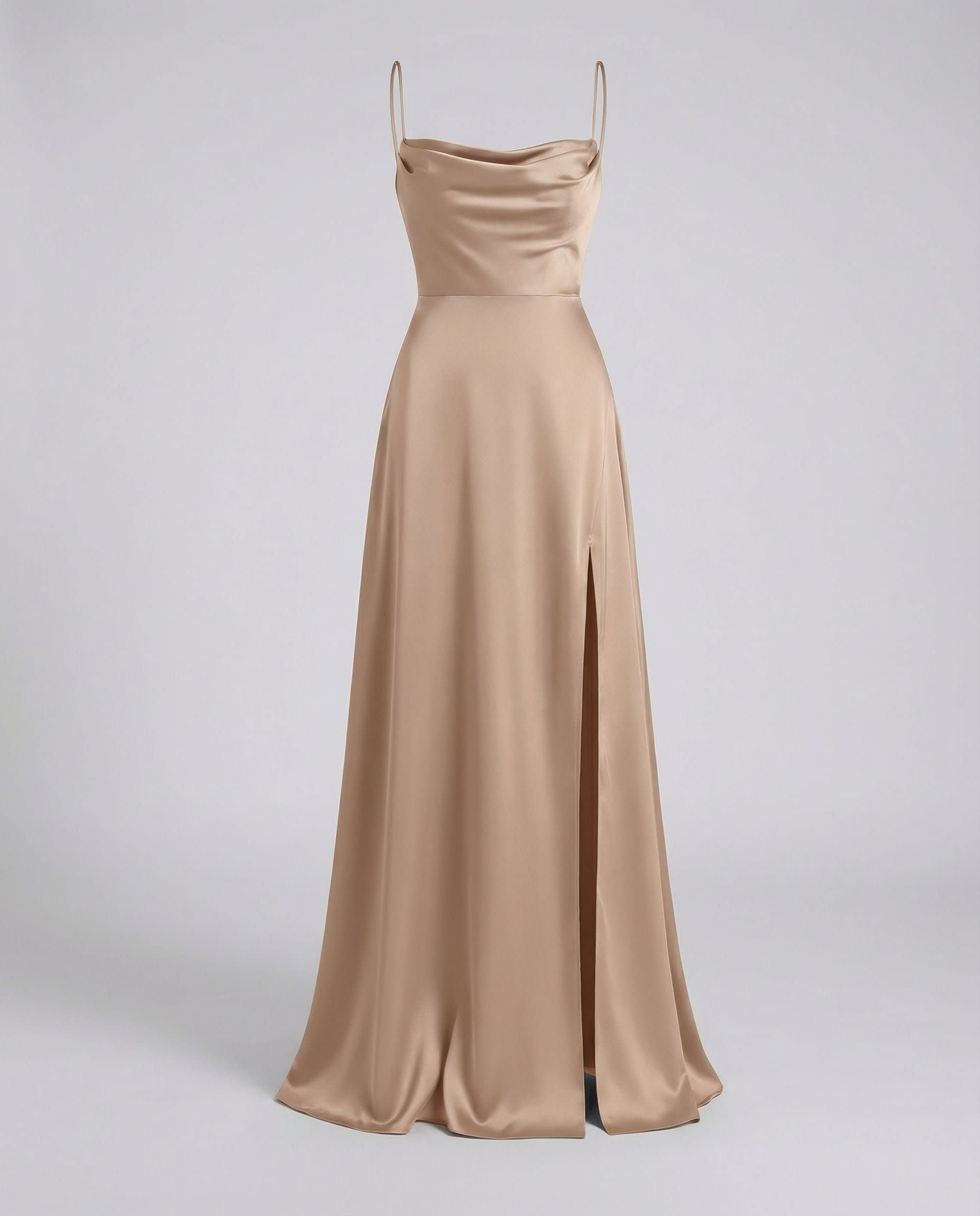 Fenella Satin Cowl Neck Side Slit Maxi Dress_8